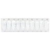 Boule de Pomme de Pin de Noël 40 pcs Blanc Plastique 617783617783