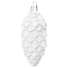 Boule de Pomme de Pin de Noël 40 pcs Blanc Plastique 617783617783