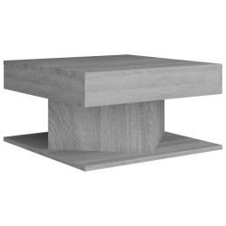Table basse Sonoma gris 57x57x30 cm Bois d'ingénierie 617785617785