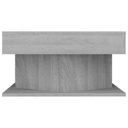 Table basse Sonoma gris 57x57x30 cm Bois d'ingénierie 617785617785