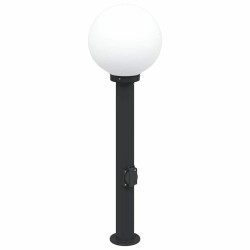 Bornes lumineuses avec sortie lot de 3 80 cm noir IP44 617799617799