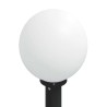 Bornes lumineuses avec sortie lot de 3 80 cm noir IP44 617799617799