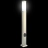 Bornes lumineuses avec sortie lot de 3 80 cm acier inoxydable IP44 617800617800