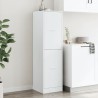 Armoire d'apothicaire blanc 40x41x144,5 cm bois d'ingénierie 617801617801