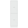 Armoire d'apothicaire blanc 40x41x144,5 cm bois d'ingénierie 617801617801