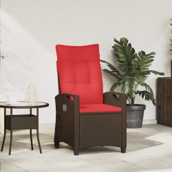 Chaise de jardin inclinable 56 x 60 x 112 cm acier 617802617802