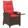 Chaise de jardin inclinable 56 x 60 x 112 cm acier 617802617802