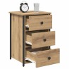 Cabinet de chevet 2 pc Marron 40 x 36 x 60 cm 617803617803