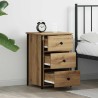 Cabinet de chevet 2 pc Marron 40 x 36 x 60 cm 617803617803