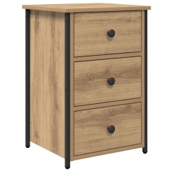Cabinet de chevet 2 pc Marron 40 x 36 x 60 cm 617803617803