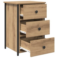 Cabinet de chevet 2 pc Marron 40 x 36 x 60 cm 617803617803