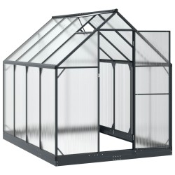 Serre de jardin avec porte Anthracite 183,5 x 243,5 x 207 cm 617805617805