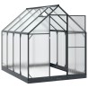 Serre de jardin avec porte Anthracite 183,5 x 243,5 x 207 cm 617805617805