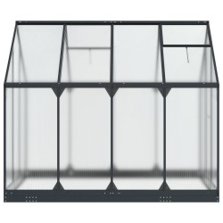 Serre de jardin avec porte Anthracite 183,5 x 243,5 x 207 cm 617805617805