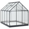 Serre de jardin avec porte Anthracite 183,5 x 243,5 x 207 cm 617805617805