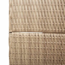 Paravent Beige 242 x 180 cm. polyrotin 617829617829