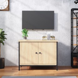 Meuble TV avec portes Chêne Sonoma 60x35x45 cm Bois d'ingénierie 617830617830