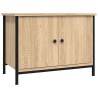 Meuble TV avec portes Chêne Sonoma 60x35x45 cm Bois d'ingénierie 617830617830