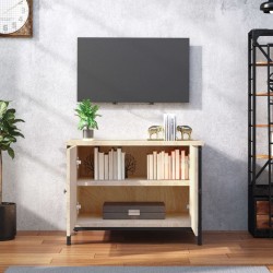 Meuble TV avec portes Chêne Sonoma 60x35x45 cm Bois d'ingénierie 617830617830
