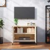 Meuble TV avec portes Chêne Sonoma 60x35x45 cm Bois d'ingénierie 617830617830