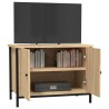 Meuble TV avec portes Chêne Sonoma 60x35x45 cm Bois d'ingénierie 617830617830