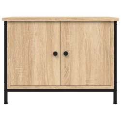 Meuble TV avec portes Chêne Sonoma 60x35x45 cm Bois d'ingénierie 617830617830
