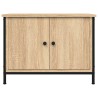 Meuble TV avec portes Chêne Sonoma 60x35x45 cm Bois d'ingénierie 617830617830