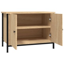 Meuble TV avec portes Chêne Sonoma 60x35x45 cm Bois d'ingénierie 617830617830