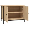 Meuble TV avec portes Chêne Sonoma 60x35x45 cm Bois d'ingénierie 617830617830