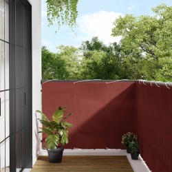 Paravent de balcon couleur terre cuite 120 x 800 cm 100 % polyester Oxford 617836617836
