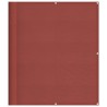 Paravent de balcon couleur terre cuite 120 x 800 cm 100 % polyester Oxford 617836617836