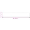 Paravent de balcon couleur terre cuite 120 x 800 cm 100 % polyester Oxford 617836617836