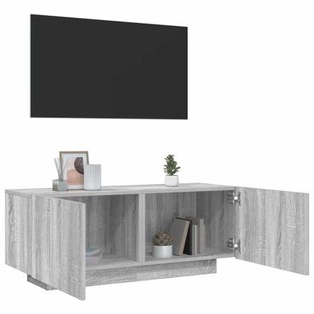 Meuble TV Sonoma gris 100x35x40 cm Bois d'ingénierie 617837617837