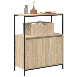 Meuble de salle de bain et étagères chêne sonoma 76,5x35x95 cm 617846617846