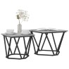 Ensemble de tables d'appoint 2 pcs Gris Sonoma 617851617851