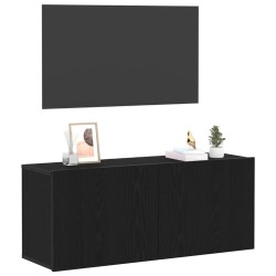 Ensemble meuble TV 100 x 30 x 41 cm Chêne noir 617855617855