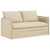 Canapé Crème 156 x 82 x 85 cm tissu 617859617859