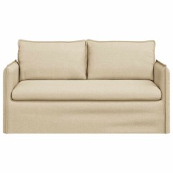 Canapé Crème 156 x 82 x 85 cm tissu 617859617859