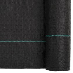 Membrane anti-mauvaises herbes noir 4x10 m PP 617869617869