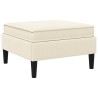 Pouf avec Rangement Crème Velours 617880617880