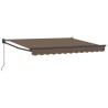 Auvent rétractable Taupe 3 x 2,5 m 100% Polyester et Aluminium 617887617887