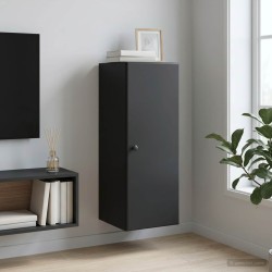 Armoire Murale Noir 33 x 34,5 x 90 cm Bois d'ingénierie 617901617901
