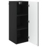 Armoire Murale Noir 33 x 34,5 x 90 cm Bois d'ingénierie 617901617901