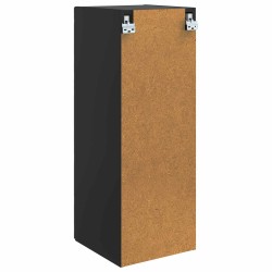 Armoire Murale Noir 33 x 34,5 x 90 cm Bois d'ingénierie 617901617901