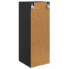 Armoire Murale Noir 33 x 34,5 x 90 cm Bois d'ingénierie 617901617901