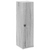 Meuble de salle de bain avec porte-rouleau sonoma gris 617914617914