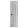 Meuble de salle de bain avec porte-rouleau sonoma gris 617914617914