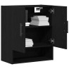 Meuble mural Chêne noir 60 x 31 x 70 cm Bois d'ingénierie 617925617925