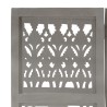 Cloison de séparation 3 panneaux Gris 120x165 cm Bois manguier 617927617927