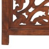 Cloison de séparation 3 panneaux Marron 120x165cm Bois manguier 617928617928